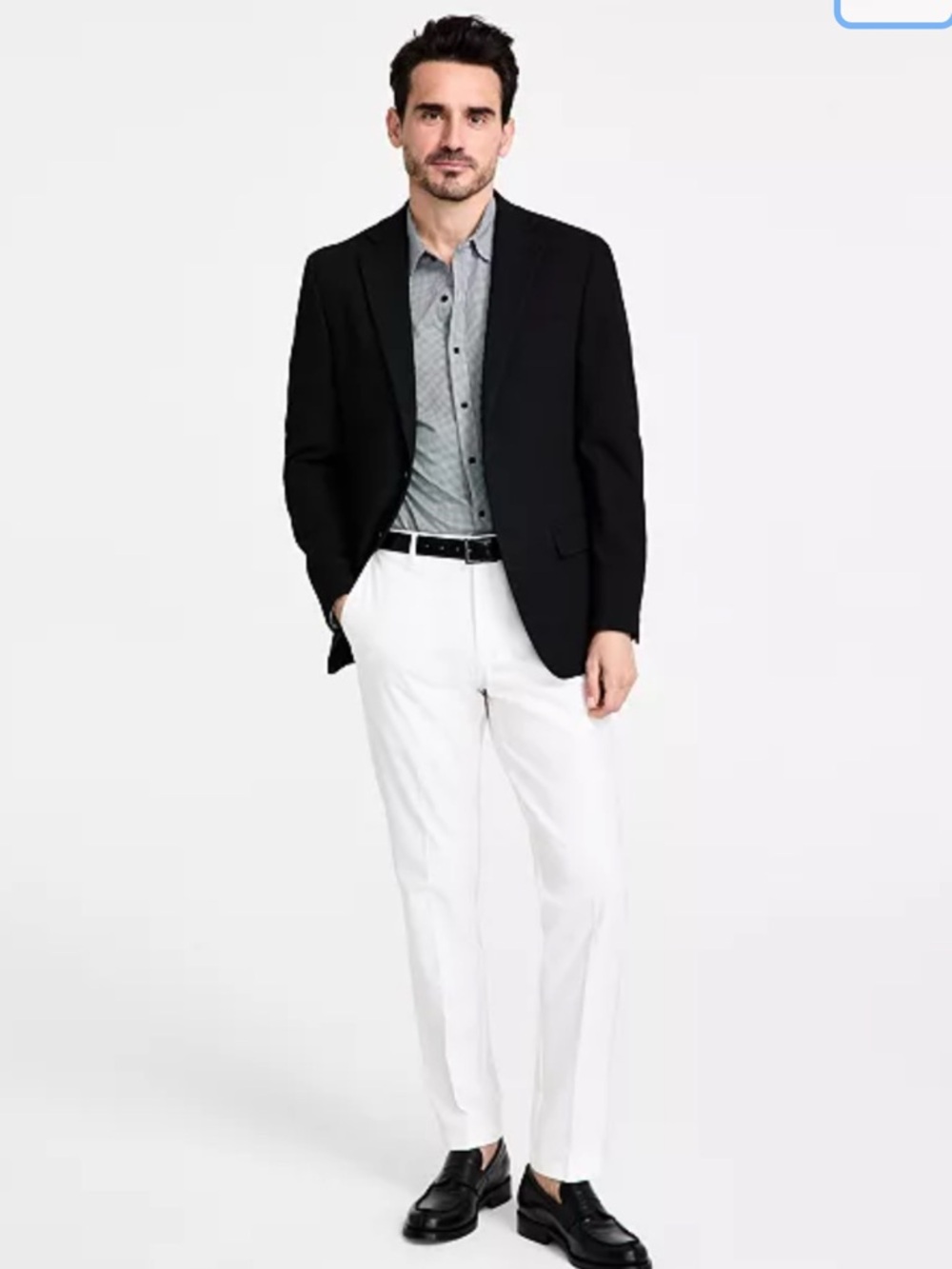 MICHAEL KORS Men's Black Blazer 36S Like New